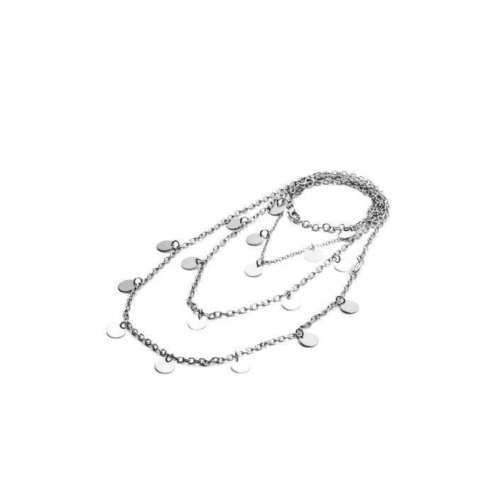 Collana grapes con piastre rotonde