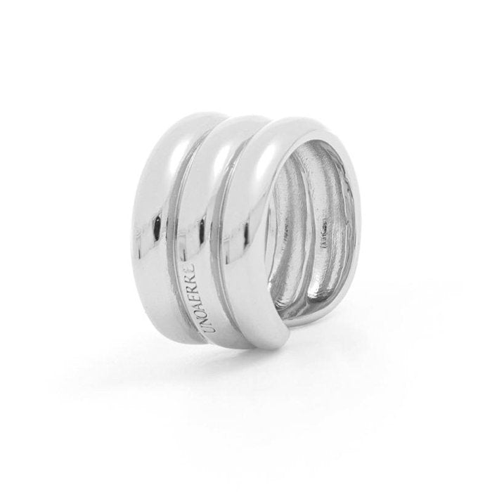Silver plated bronze ring