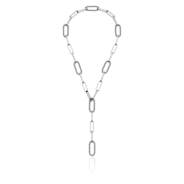 Ball Chain Link Necklace