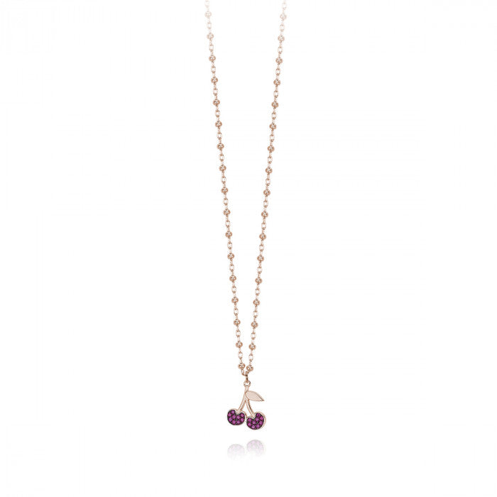 COLLIER CERISE