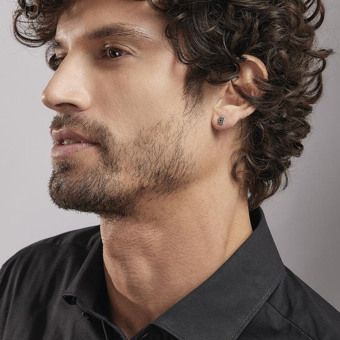 BOUCLE D'OREILLE EN ARGENT 925/