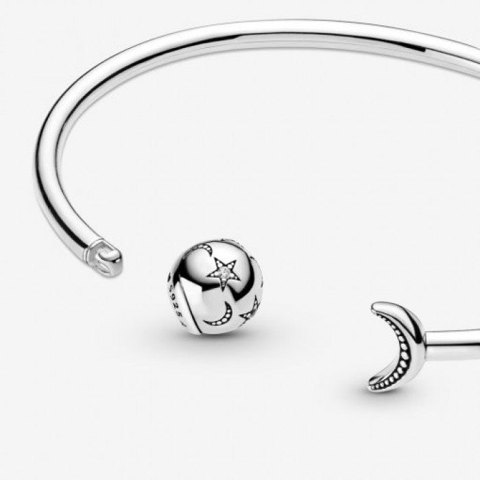 Bracelet Pandora Moments Open Lune et Étoiles