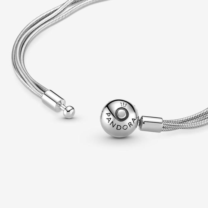 Multi-strand Bracelet with Ball Clasp
