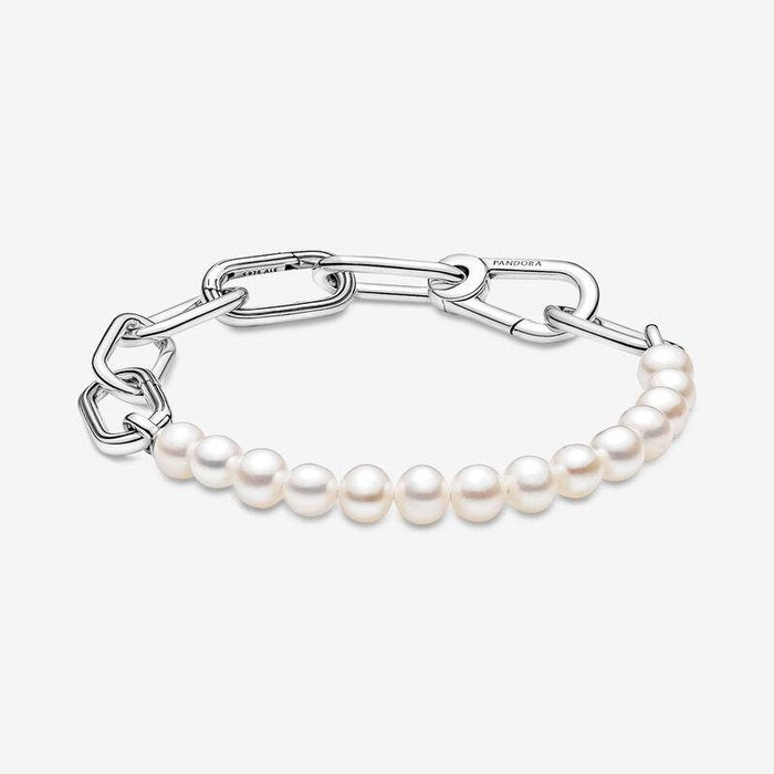 Bracelet à maillons Pandora ME en perles de culture d'eau douce traitées