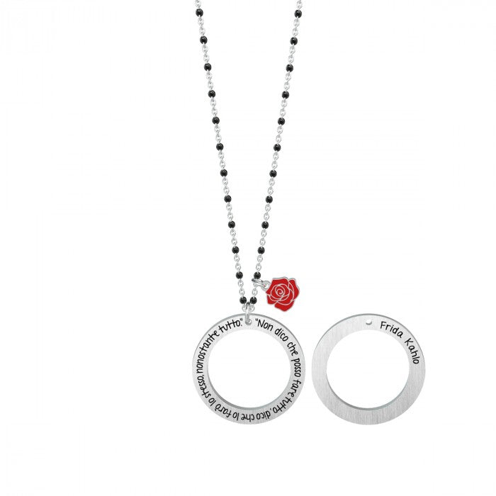 Frida Kahlo Necklace "I Don't Say I Can..."