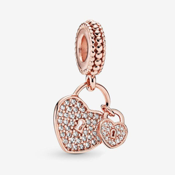 Pendentif Charm Cadenas d'Amour