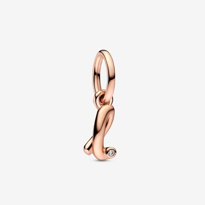 Alphabet Pendant Charm with Letter L