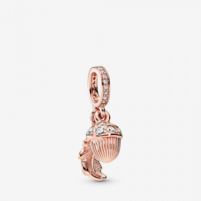Acorn and Leaf Pendant Charm