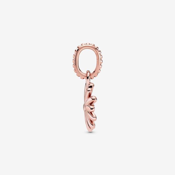 Pink Daisy Pendant Charm