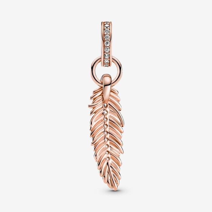 Pendentif plume lumineuse