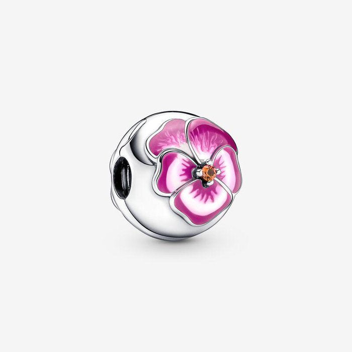 Clip Pansy Pink