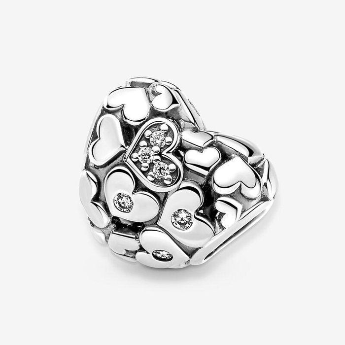 Charm Openwork Cuori