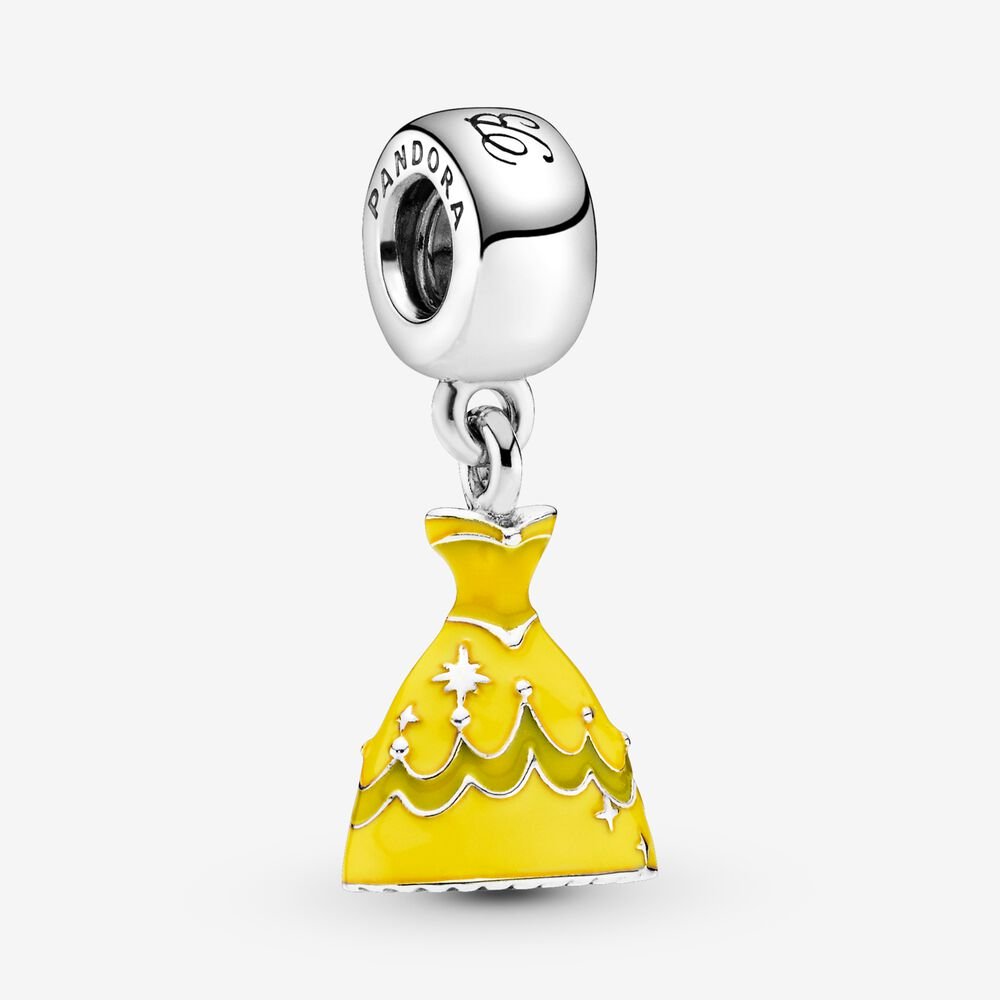Disney, Charm pendentif robe de Belle, La Belle et la Bête