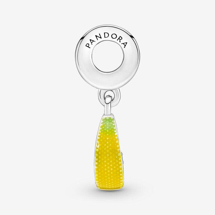 Lemon Wedge Pendant Charm