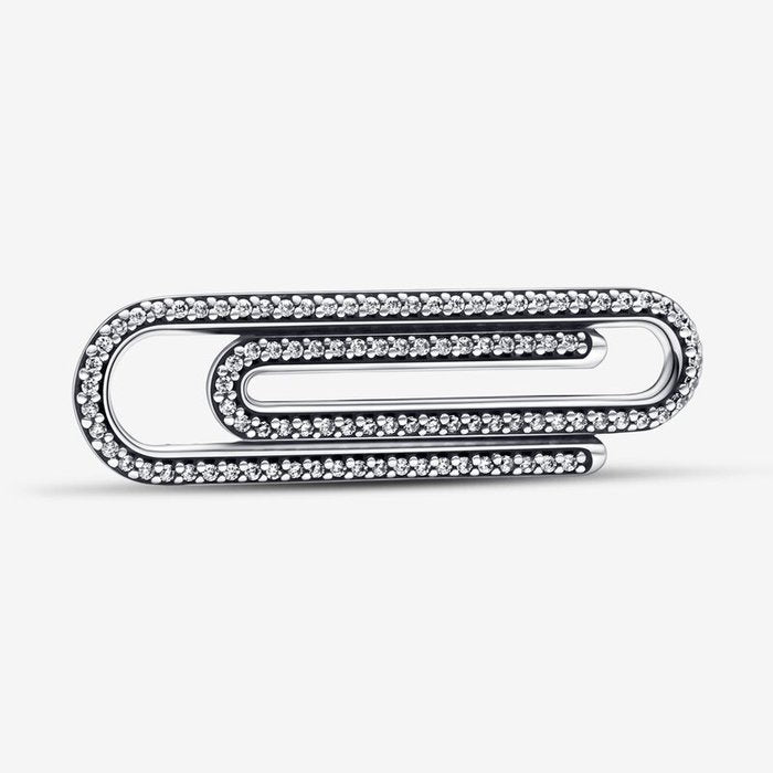 Charm Link Paper Clip Bright Stones Pandora ME.