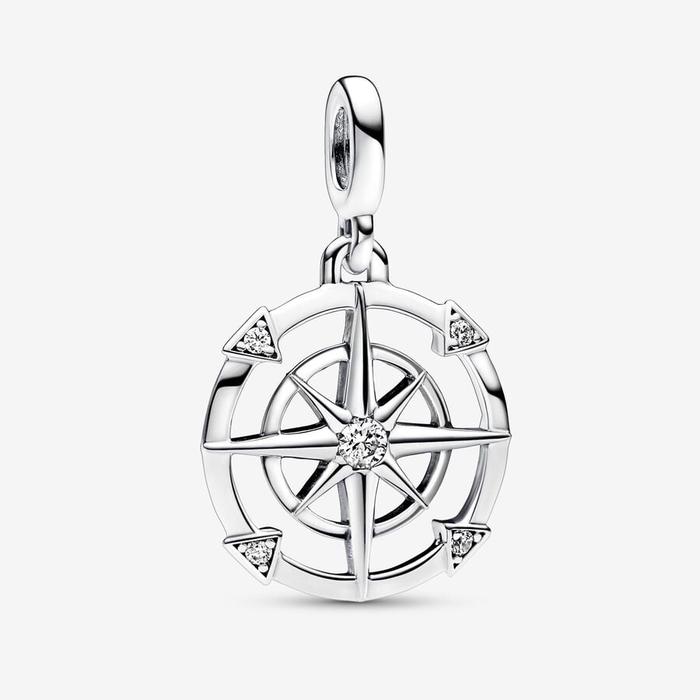 Charm Medallion Compass Pandora ME