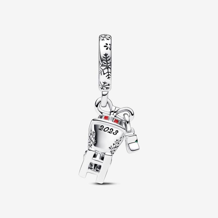 Christmas Sleigh Pendant Charm 2023