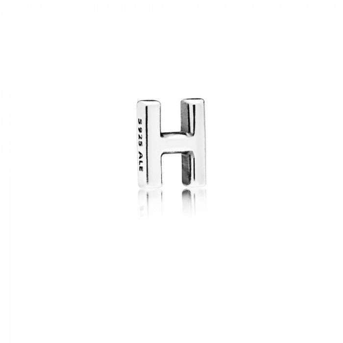 Petite letter H charm