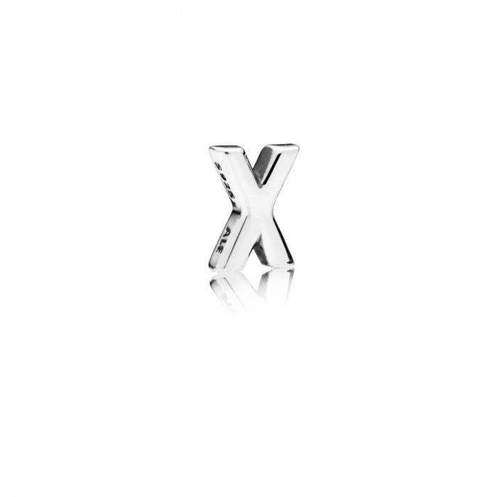 Petite letter X charm