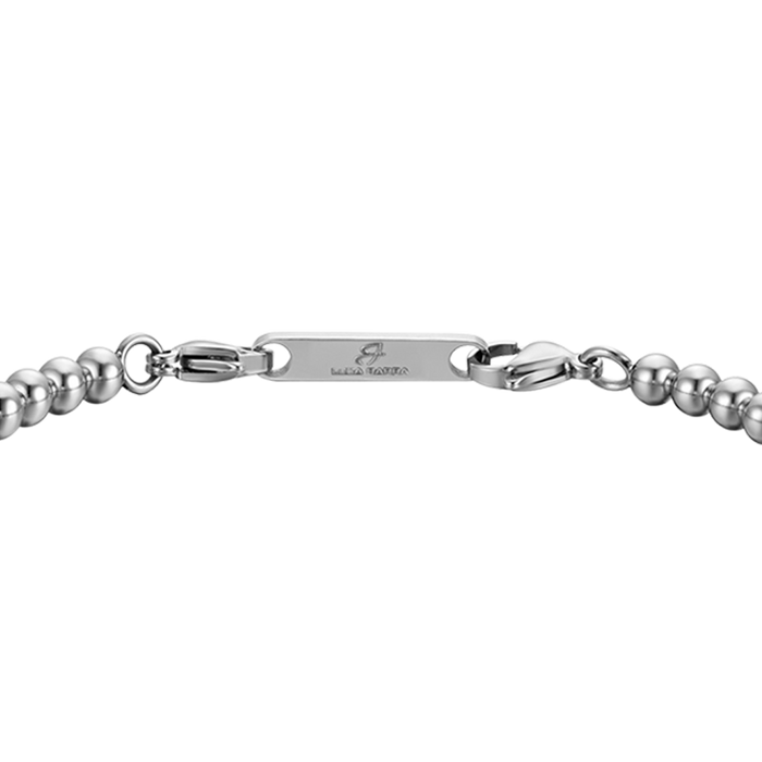 BRACELET HOMME EN ACIER AVEC PIERRES LAPIS