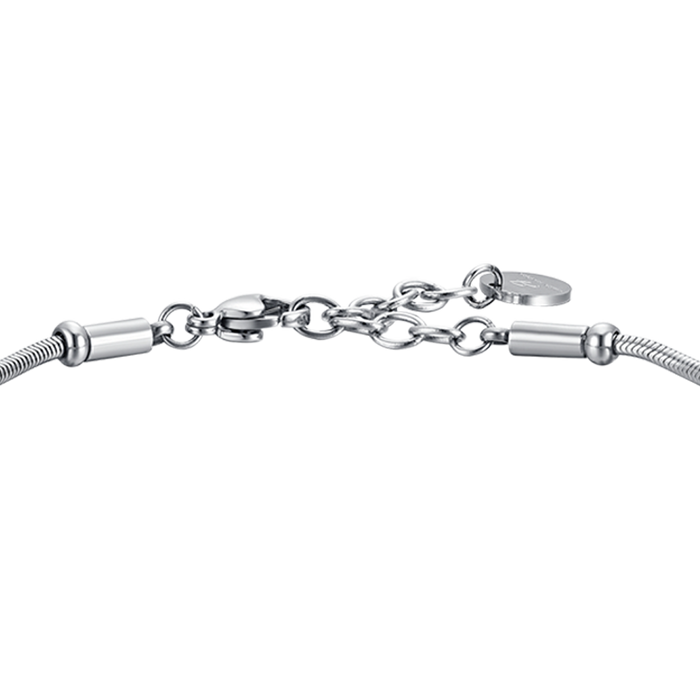 BRACELET HOMME EN ACIER AVEC PIERRE BLEUE