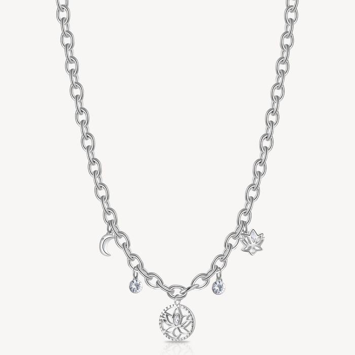 CHAKRA LOTUS FLOWER NECKLACE