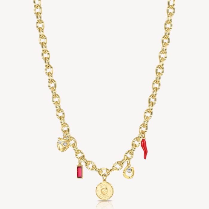 CHAKRA LADYBIRD NECKLACE