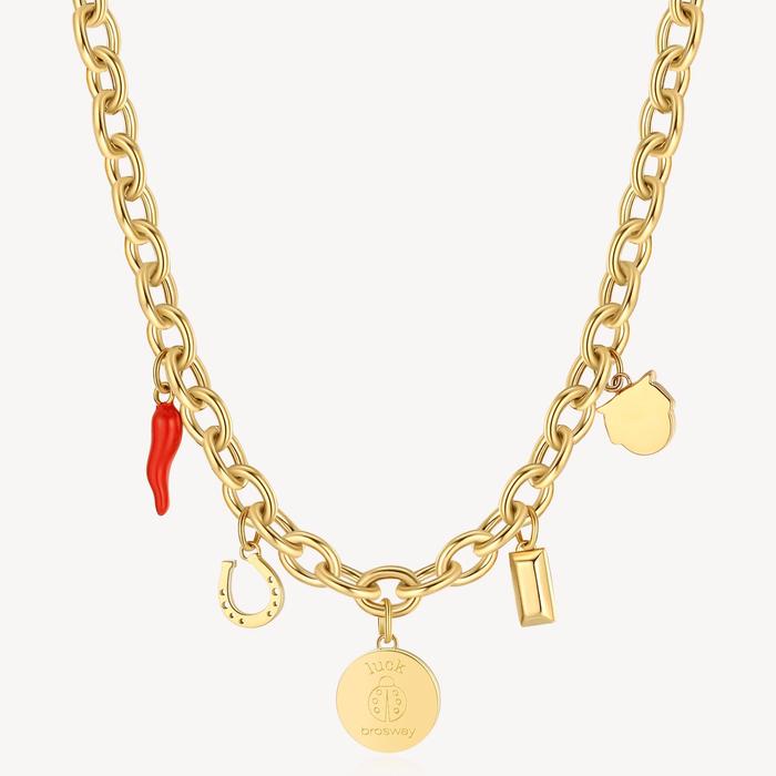 CHAKRA LADYBIRD NECKLACE