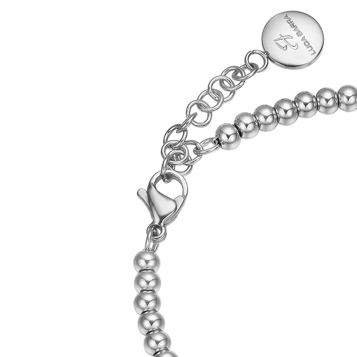 BRACCIALE IN ACCIAIO UNA PROMESSA D'AMORE CHE DURA PER SEMPRE