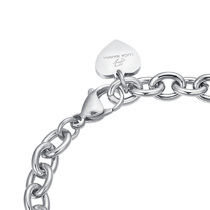 BRACCIALE DA DONNA IN ACCIAIO NULLA ACCADE PER CASO