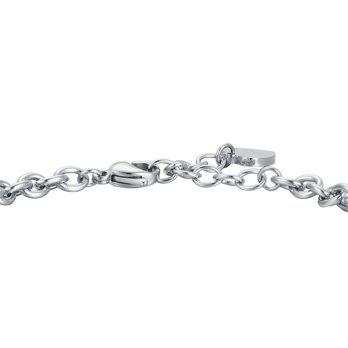 BRACCIALE DONNA IN ACCIAIO CHI TROVA UN'AMICA TROVA UN TESORO