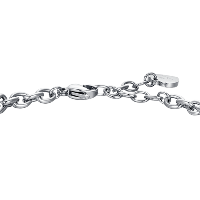 BRACELET FEMME EN ACIER PLAQUE SIGNE DU ZODIAQUE BÉLIER