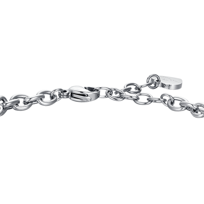 BRACELET FEMME EN ACIER PLAQUE SIGNE DU ZODIAQUE SCORPION