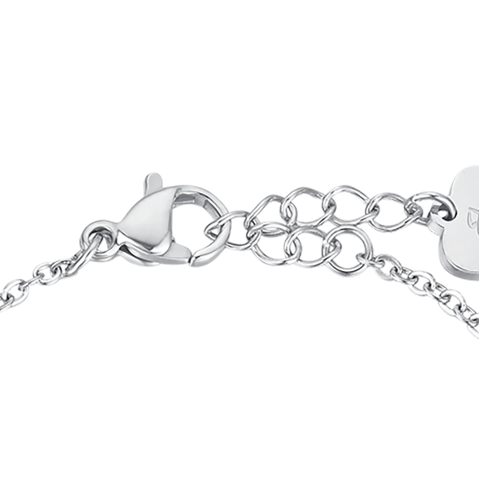 BRACELET EN ACIER POUR FILLE AVEC COEUR