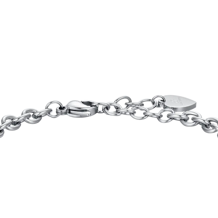 WOMEN'S STEEL BRACELET WITH PADLOCK