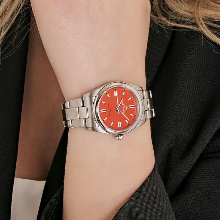 MONTRE FEMME EN ACIER IL DORATO AVEC BOÎTIER EN ACIER DORÉ