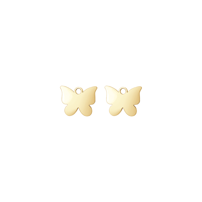 CHARME PAPILLON EN ACIER