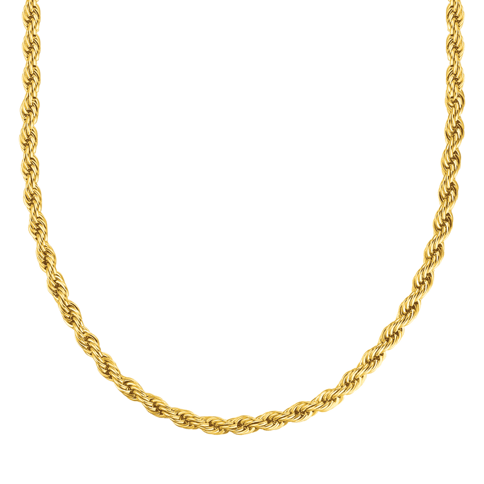 COLLANA UNISEX IN ACCIAIO 6 MM