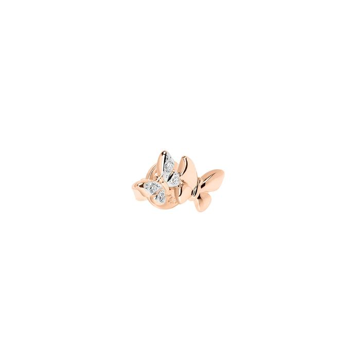 BOUCLE D'OREILLE PAPILLON PRÉCIEUSE