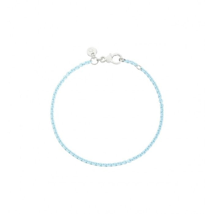 BRACELET ARGENT BLEU PASTEL