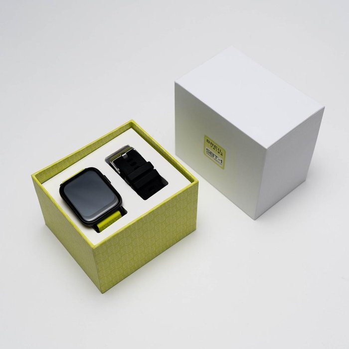 SBT-1 - MONTRE CONNECTÉE AVEC DOUBLE BRACELET ET BOÎTIER 36 x 44 MM
