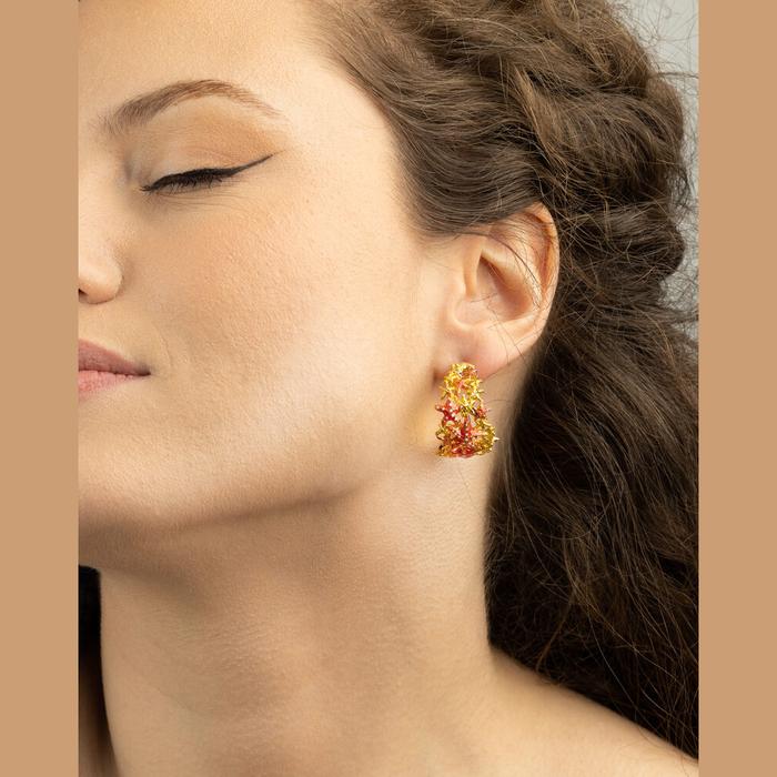 Boucles d'oreilles à tige en forme d'étoile de mer