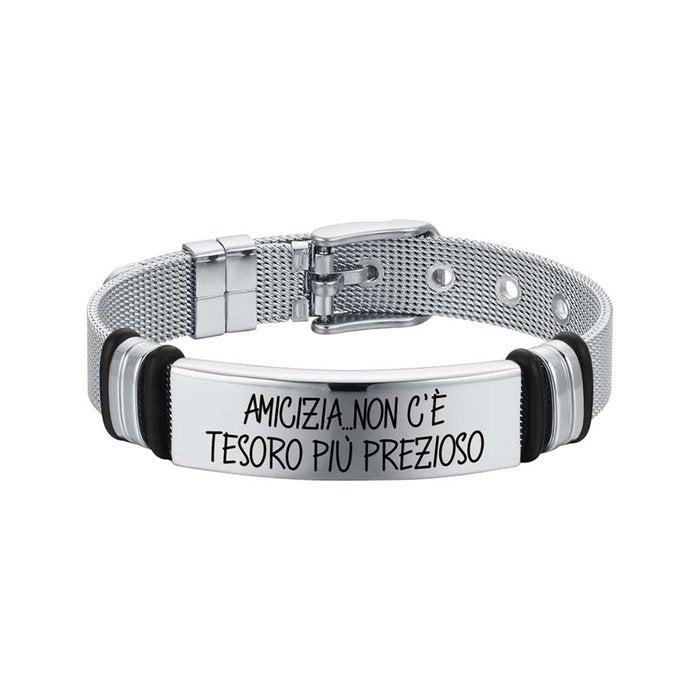 Steel bracelet