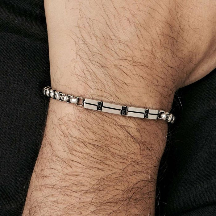 Steel bracelet