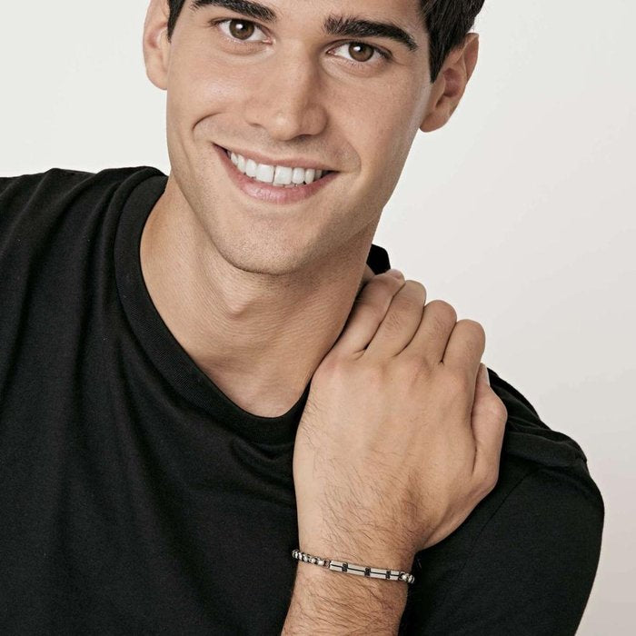 Steel bracelet