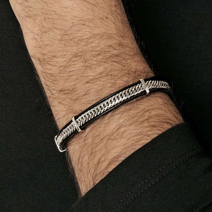Steel bracelet