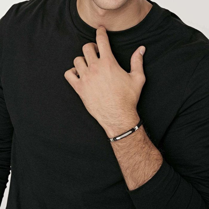 Steel bracelet