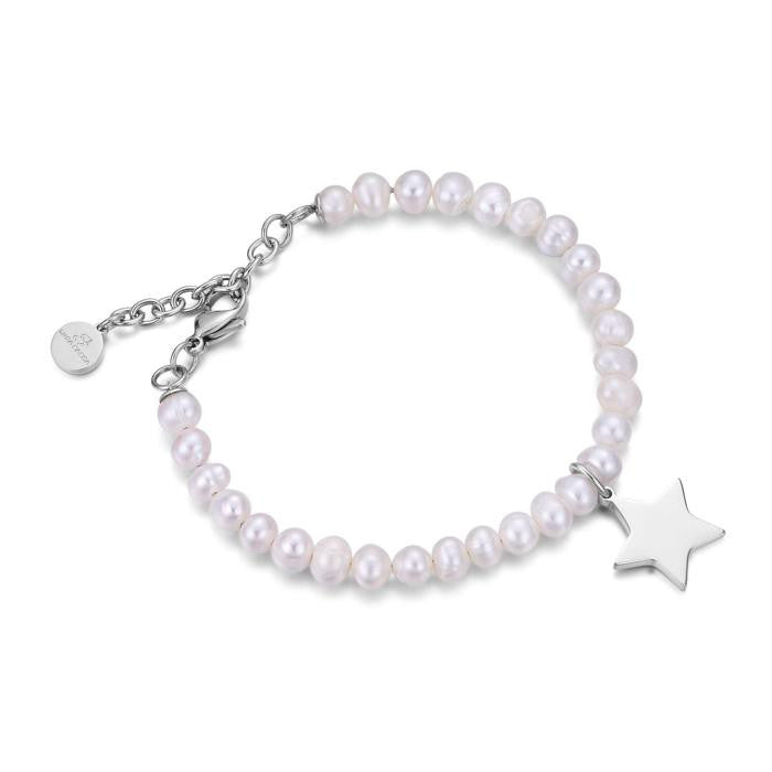 Bracelet avec perles et étoile
