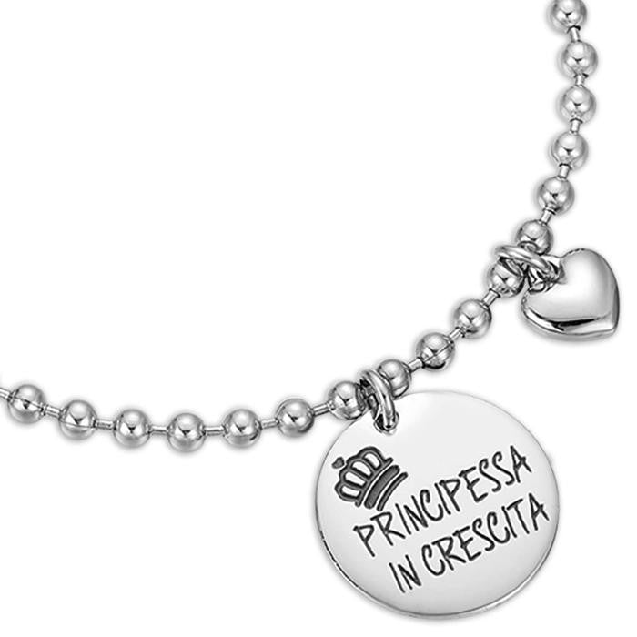Bracciale Con Scritta Principessa In Crescita