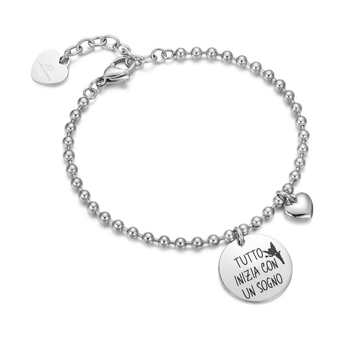 Bracciale Con Scritta Tutto Inizia Con Un Sogno
